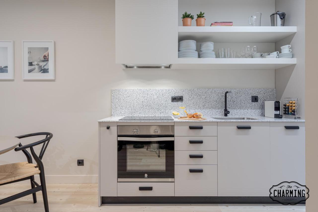 Charming Retiro Chic Apartamento Madri Exterior foto