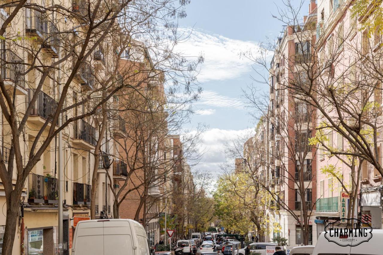 Charming Retiro Chic Apartamento Madri Exterior foto